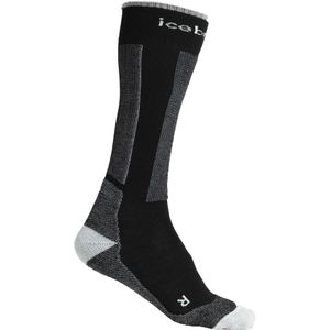 Icebreaker - Skisokken - M Merino Ski+ Light OTC Black/Ether/Graphite voor Heren van Wol - Maat XL - Zwart