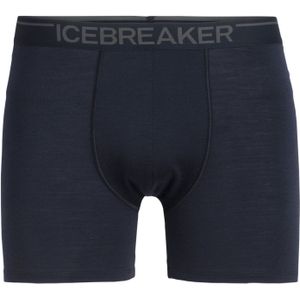 Icebreaker - Wandel- en bergsportkleding - M Merino Anatomica Boxers Midnight Navy voor Heren van Nylon - Maat M - Marine blauw