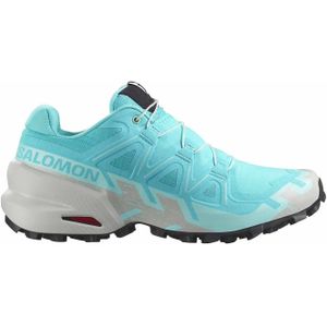 Salomon - Trailschoenen - Speedcross 6 W Blue Curacao / Lunar Rock / Iced Aqua voor Dames - Maat 7 UK - Blauw