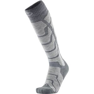 Thermic - Skisokken - Ski Warm Light Grey voor Unisex van Wol - Maat 42-44 - Grijs