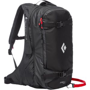 Black Diamond - Airbagrugzakken - Jetforce Pro Split Pack 25L Black voor Unisex - Maat S\/M - Zwart