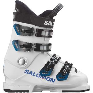 Salomon - Kinder skischoenen - S/Race 60T L White/White/Process Blue voor Unisex - Kindermaat 23\/23,5 - Wit