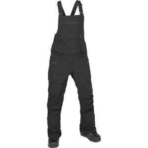 Volcom - Dames skibroeken - Elm Stretch Gore Bib Overall Black voor Dames - Maat L - Zwart