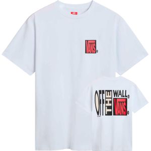 Vans - T-shirts - Mn Skate Ave SS Tee White voor Heren - Maat XL - Wit