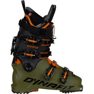 Dynafit - Toerski schoenen - Tigard 130 Capulet Olive/Fluo Orange voor Unisex - Maat 28 - Groen