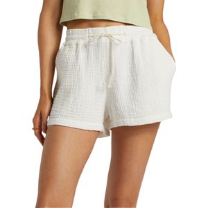 Billabong - Dames shorts - Day Tripper Short Salt Crystal voor Dames van Katoen - Maat S - Wit