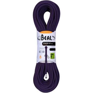 Beal - Klimtouwen - Joker 9.1mm Purple voor Unisex - Maat 80 m - Paars