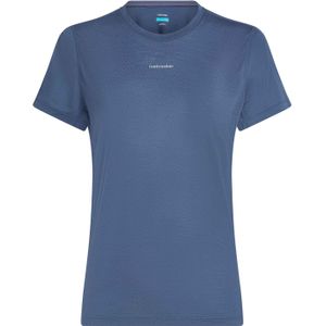 Icebreaker - Dames wandel- en bergkleding - W Merino 125 Cool-Lite Speed SS Tee Dawn voor Dames - Maat M - Blauw