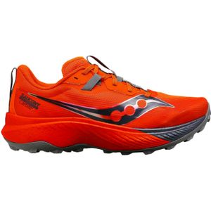 Saucony - Trailschoenen - Endorphin Edge Pepper / Shadow voor Heren - Maat 41 - Rood