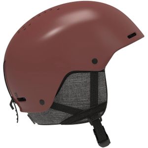 Salomon - Heren skihelmen - Brigade+ Madder voor Heren - Maat 62-64 cm - Rood