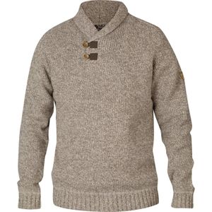 Fjall Raven - Truien - Lada Sweater M Fog voor Heren van Wol - Maat S - Grijs