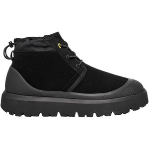 Ugg - Hoge schoenen - M Neumel Weather Hybrid Black / Black voor Heren van Wol - Maat 11 US - Zwart