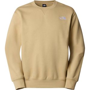 The North Face - Sweatshirts en fleeces - M Essential Relaxed Crew Khaki Stone voor Heren - Maat L - Beige