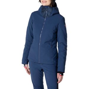 Rossignol - Dames ski jassen - W Versatile Jkt Dark Navy voor Dames - Maat S - Marine blauw