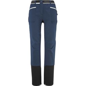 Millet - Dames wandel- en bergkleding - Trilogy Icon Xcs Wool Pant W Saphir voor Dames van Wol - Maat L - Marine blauw