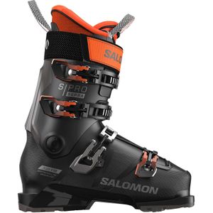 Salomon - Heren skischoenen - S/Pro Supra 110 Gw Black/Dark Grey Met/Orange Tiger voor Heren - Maat 27\/27,5 - Zwart