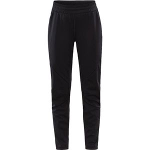 Craft - Langlaufkleding - Core Nordic Training Pants W Black voor Dames van Softshell - Maat L - Zwart