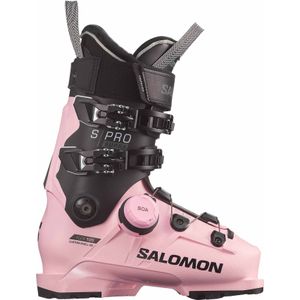 Salomon - Dames skischoenen - S/Pro Supra Boa 105 W Gw Rose Shadow/Black/Beluga voor Dames - Maat 26\/26,5 - Roze