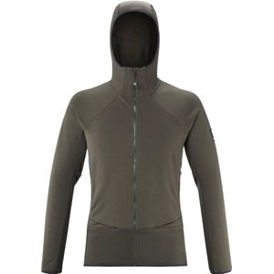 Millet - Fleeces - Trilogy Icon Power Hood M Deep Jungle voor Heren van Wol - Maat L - Kaki