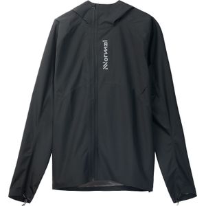 Nnormal - Wandel- en bergsportkleding - Trail Rain Jacket Black voor Heren van Gerecycled Polyester - Maat XL - Zwart