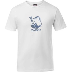 Eider - T-shirts - Vintage Duck Cotton Tee White voor Heren van Katoen - Maat L - Wit