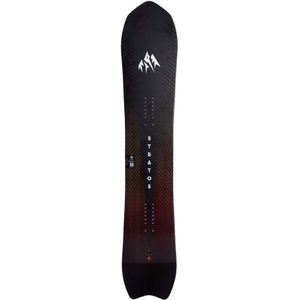 Jones - Snowboards - Stratos 2024 voor Heren van Gerecyclede materialen - Maat 162 cm - Zwart