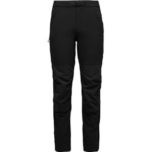 Black Diamond - Wandel- en bergsportkleding - M Alpine Hybrid Pants Black Black voor Heren - Maat 31 - Zwart