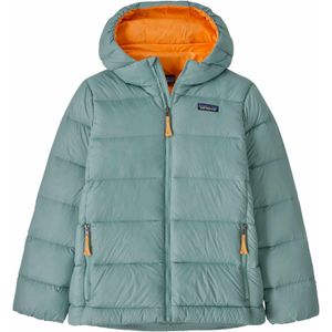 Patagonia - Kinder fleeces / donsjassen - K's Hi-Loft Down Sweater Hoody Thermal Blue voor Unisex - Kindermaat L - Blauw