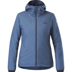 Eider - Dames donsjassen - W Roc Light Hoodie Navy voor Dames - Maat M - Marine blauw