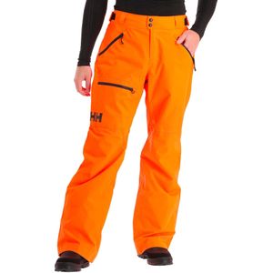 Helly-Hansen - Skibroeken - Sogn Cargo Pant Neon Orange voor Heren - Maat XL - Oranje