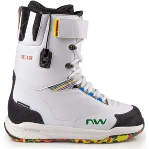 Northwave - Heren snowboardschoenen - Decade Pro White Multicolor voor Heren - Maat 28.5 - Wit
