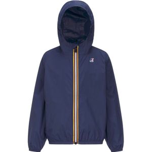 K-Way - Merken - P. Le Vrai 4.0 Claude Blue Deep Cobalt voor Unisex - Kindermaat 10 jaar - Marine blauw