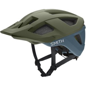 Smith - MTB helmen - Session Mips Matte Moss/Stone voor Unisex - Maat 55-59 cm - Groen