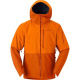 Norrona - Ski jassen - Lofoten Gore-Tex Jacket M'S Gold Flame voor Heren - Maat L - Oranje