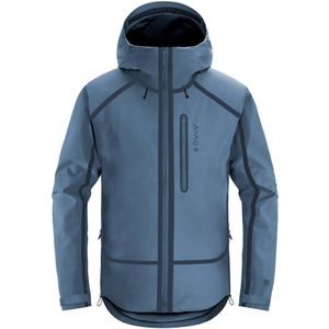 Ayaq - Toerskikleding - Lonak Hardshell Jacket M Blue Slate voor Heren - Maat L - Marine blauw