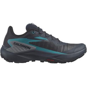 Salomon - Trailschoenen - Genesis Carbon/Tahitian Tide/Quiet Shade voor Heren - Maat 10 UK - Grijs