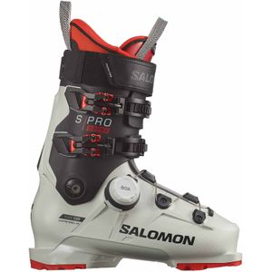 Salomon - Heren skischoenen - S/Pro Supra Boa Red 120 Gw Gray Aurora/Black/Red voor Heren - Maat 26\/26,5 - Beige