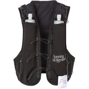 Satisfy - Trail / Running rugzakken en riemen - Justice Cordura Hydration Vest 5L Black voor Heren - Maat L\/XL - Zwart