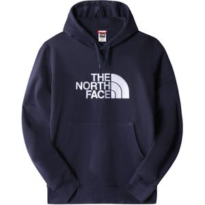 The North Face - Sweatshirts en fleeces - M Drew Peak Pullover Hoodie Summit Navy voor Heren van Katoen - Maat S - Marine blauw