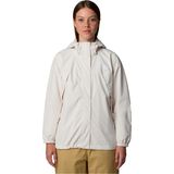 The North Face - Dames wandel- en bergkleding - W Antora Rain Jkt White Dune voor Dames - Maat XS - Beige