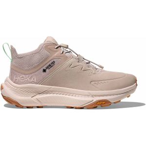 Hoka - Dames wandelschoenen - Transport Chukka GTX W Putty/Stucco voor Dames - Maat 8 US - Beige