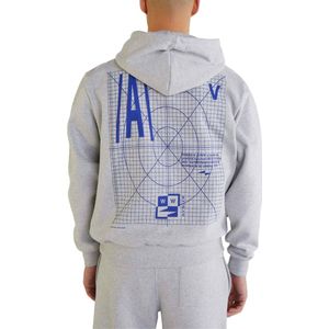Avnier - Sweatshirts en fleeces - Hoodie Onset Heather Grey Mire voor Heren van Katoen - Maat XL - Grijs