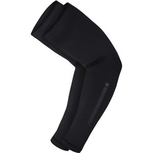 Buff - Mountainbike kleding - Arm Sleeves Solid Black voor Heren van Siliconen - Maat S - Zwart