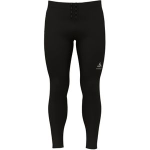 Odlo - Trail / Running kleding - Tights Essential Warm Black voor Heren - Maat S - Zwart