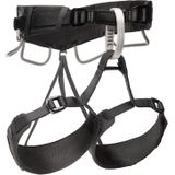 Black Diamond - Klimgordels - Momentum 4S Harness Anthracite voor Unisex - Maat XXS - Zwart