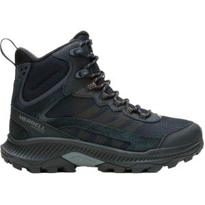 Merrell - Warme wandelschoenen - Speed Strike 2 Thermo Mid Wp Black Wms voor Dames - Maat 39 - Zwart