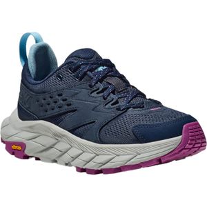 Hoka - Dames wandelschoenen - Anacapa Breeze Low W Outer Space / Harbor Mist voor Dames van Gerecycled Polyester - Maat 8 US - Marine blauw