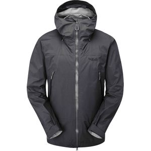 Rab - Wandel- en bergsportkleding - Kangri GTX Paclite Plus Jacket Beluga voor Heren - Maat M - Zwart
