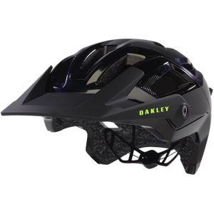 Oakley - MTB helmen - DRT5 Maven EU Matte Black / Hunter Green / Color Shift voor Unisex van Siliconen - Maat S - Zwart