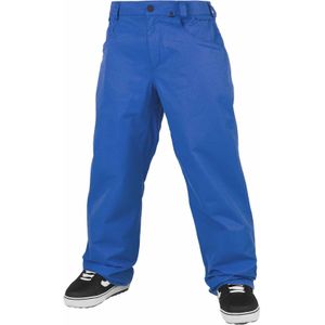 Volcom - Skibroeken - 5-Pocket Pant Electric Blue voor Heren - Maat S - Blauw